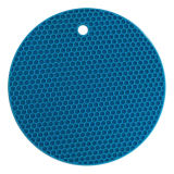 High Quality Kitchen Use Silicone Round Honeycomb Shape Cup Mat