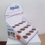 Promotional Reusable Cardboard Counter Display with 12 Cases