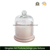 Hot Sale Glass Cloche Jar with Dome for Home Christmas Decoration