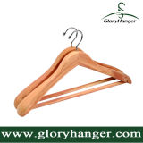 Wholesale Top Quality Cedarwood Suit Hanger with Bar for Clothing Shop display