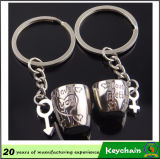 Cup Couple Key Chain