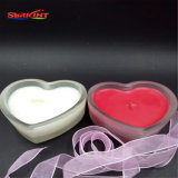 Australian Glass Jar Candle with Lovely Heart