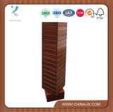 4 Sided Revolving Slat Wall Tower Display Stand