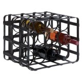 6 Bottles Metal Wine Holder Basket