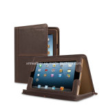 Personalized Zip Closed Leather Tablet Pad Holder