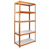 Steel Heavy Duty 5-Shelf Shelving Unit