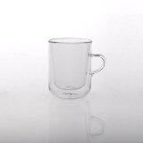 9oz Borosilicate Double Wall Glass Tea Cup