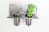 Most Popular Kitchen Accessory Stainless Steel Double Cup Holder (611)