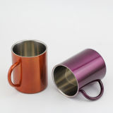 Stainless Steel Coffee Tumbler Withn Handle and Lid