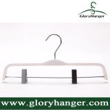 White Plywood Hanger with Pant Bar