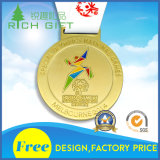 Custom Design Zinc Alloy Gold Award Metal Sport Medal