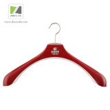 Fancy Plastic Clothes Hanger for Men Garment Brand