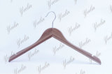 Solid Flat Bamboo Hangers for Clothes (Ylbm6612-Ntln10)