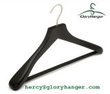 Matt Black Garment Hanger for Man Suit Display