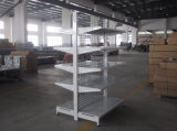 Single or Double Sided Supermarket Shelf with Back Wire Shelf