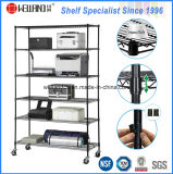 Wholesale 6 Layers Metal Wire Showroom Rack Shelf with High Quality