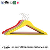 Audited Supplier Lindon Adult Clothes Accessories Colored Wooden Hangers