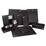 Hotel Leather Products Series Coffee Wine Holder & Tray