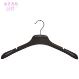 Brand Shop Fittings Anti-Slip Black Mens Top Coat Hangers