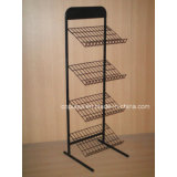 Floor Slanted Metal Mat Display Rack (PHY3001)