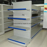 American Style Punched Holes Supermarket Display Shelf for Sale