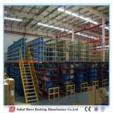 China Metal Steel High Density Platform and Mezzanine Floor Storage Rack