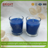 Decoration Glass Votive Candles Made of High Quality Paraffin Wax