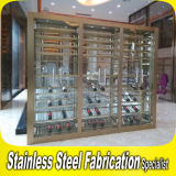 Restaurant Stainless Steel Wine Rack Wine Cellar Cabinet Wine Rack