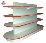 Double Sided Medium Duty Metal Store/Half Round Supermarket Shelf