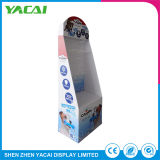 Custom Floor Paper Exhibition Stand Products Display Rack