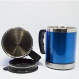 Promotional Plastic Insulated Take Away Coffee Tea Cup