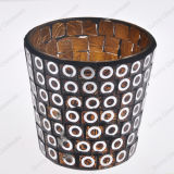 Wholesale Glass Candle Holder in Mosaic Craft