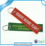 Top Sell Customized Remove Before Flight Keychain