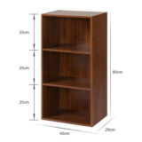 Standard Size Bookshelf Made in Wood