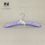 High Quality Satin Padded Garment Hanger for Wedding Dress