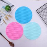 Heat Resisitant Kitchenware Wave Shaped Table Silicone Mat Hop Pot Holder
