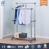 Double-Pole Clothes Hanger