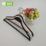 Black Fashion Brand Plastic Clothes Hanger