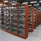 Adjustable Book Shelves Heavy Duty Metal Library Bookshelf