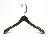 Luxury Black Recycled Plastic Hangers for Clothes/Coat/Jacket
