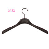 Plastic Female Coat Hangers with Anti Slip Rubber