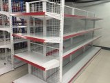 Spanish Style Double Sided Wire Back Shelf for Supermarket Display