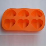 High Quality Silicone Non-Stick 6 Cup Muffin Pan Cup Cake Mould Chocolate Mould