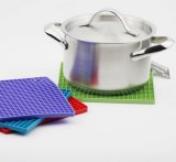 Home Silicone Square Heat Resistant Bowl Plate Mat Table Protection Pad
