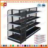 Unattackable Double Sided Metal Wire Display Rack Supermarket Shelf (Zhs33)