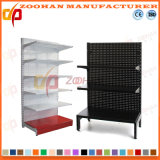 Factory Customized Single Side Steel Supermarket Display Shelving (Zhs553)