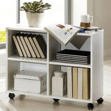 Factory Make Wood Library Bookshelf