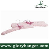 Satin Padded Hangers with Sponge Filling, Clothing Shop Display