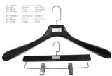 Cheap Price for Wooden Clothes Hanger Birch Wood Pants Hanger