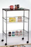 Metal Kitchen Storage Dish Shelf Wire Rack